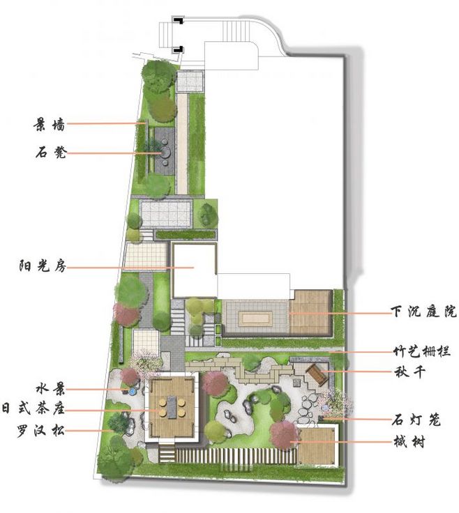 青島庭院設計施工|青島別墅景觀|黃島綠植租擺|青島中林景觀綠化工程有限公司